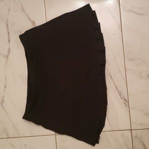 Lululemon black tennis skirt